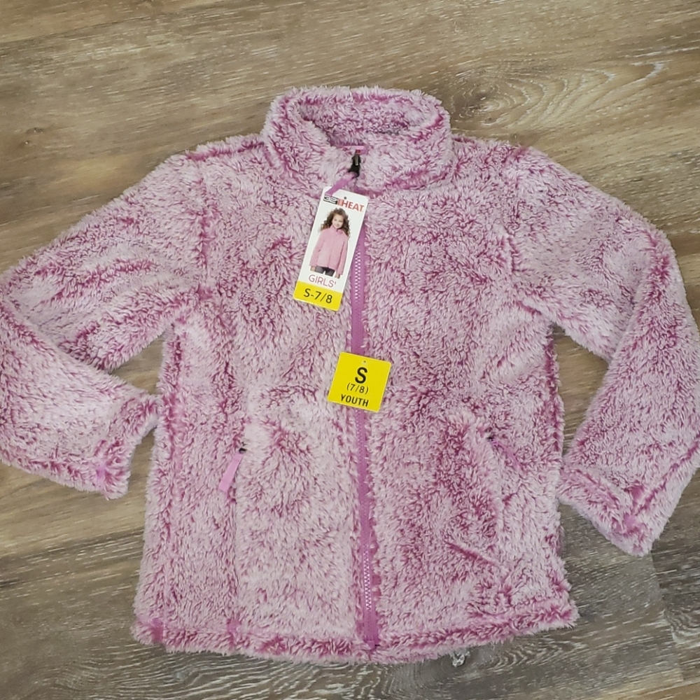 32degrees girls new with tags size zip up sweater